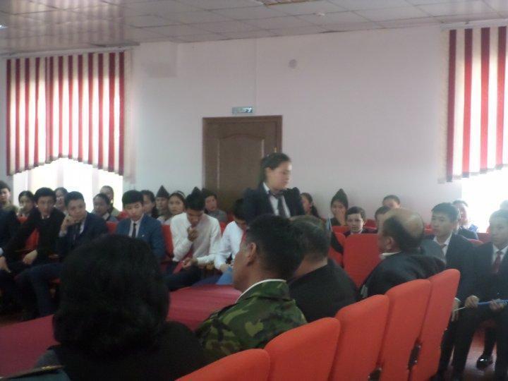 Ауған соғыс ардагерлерімен кездесу
