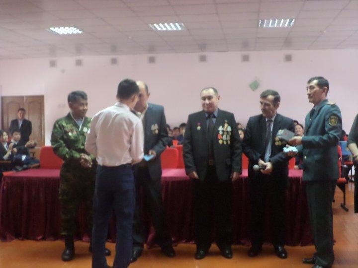 Ауған соғыс ардагерлерімен кездесу
