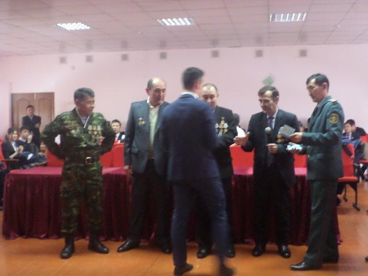 Ауған соғыс ардагерлерімен кездесу