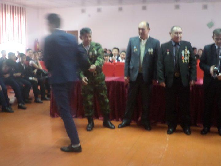 Ауған соғыс ардагерлерімен кездесу