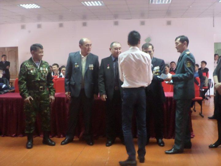 Ауған соғыс ардагерлерімен кездесу